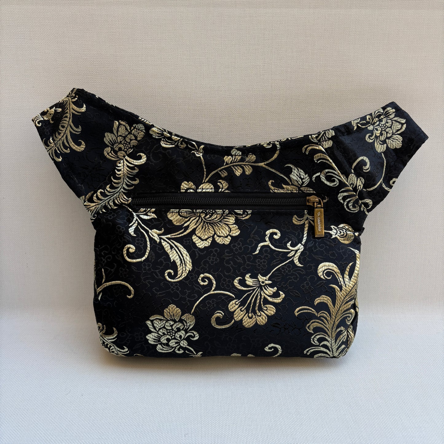 Riñonera "Elegant Luxury India Golden" + Bolsillo trasero · Pieza Única Núm. 19176