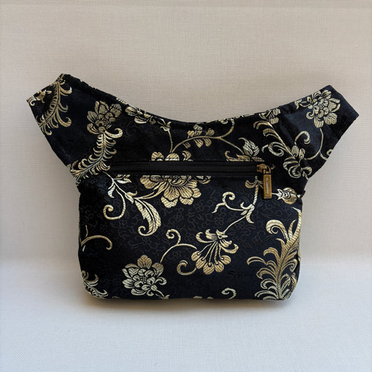 Riñonera "Elegant Luxury India Golden" + Bolsillo trasero · Pieza Única Núm. 19176