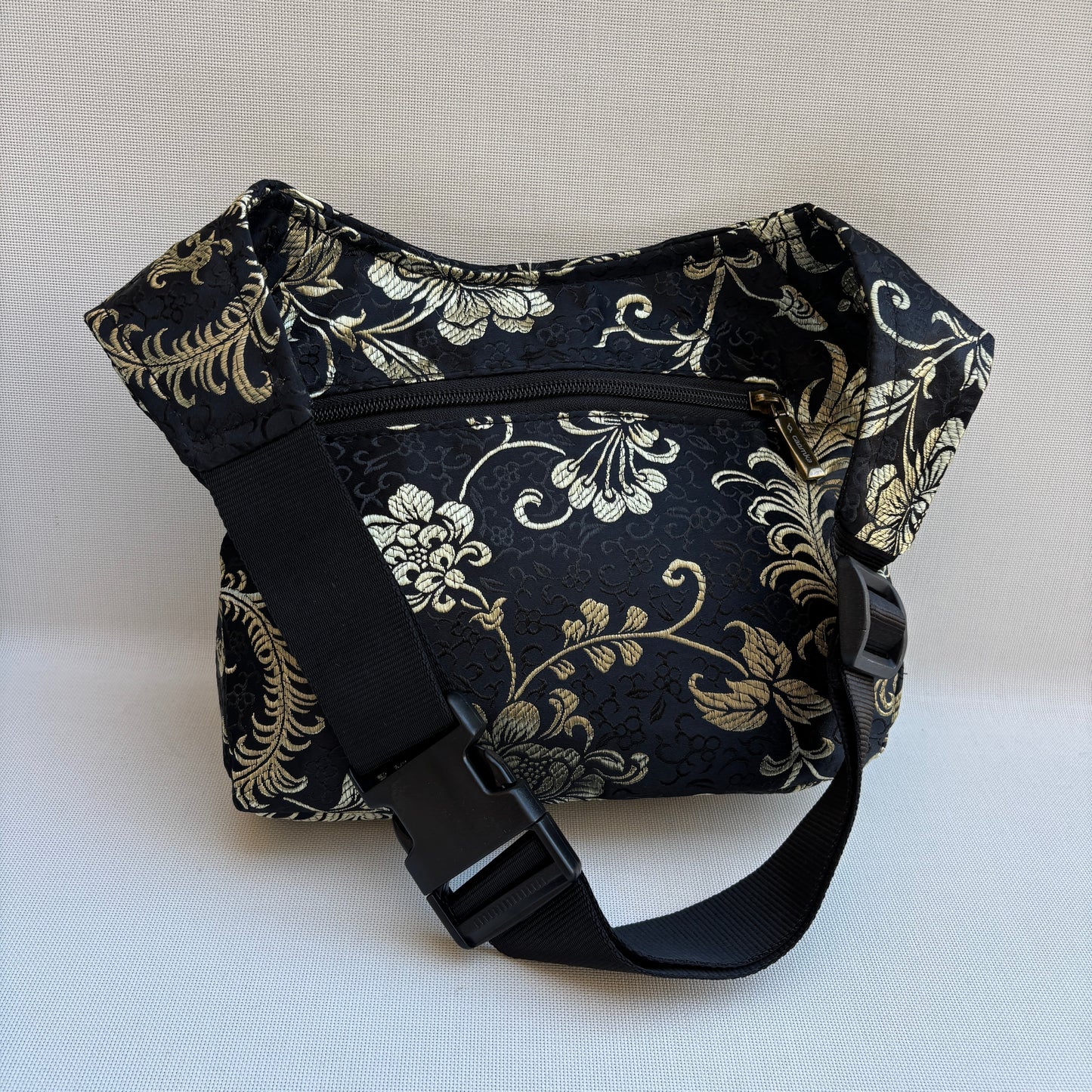 Riñonera "Elegant Luxury India Golden" + Bolsillo trasero · Pieza Única Núm. 19181