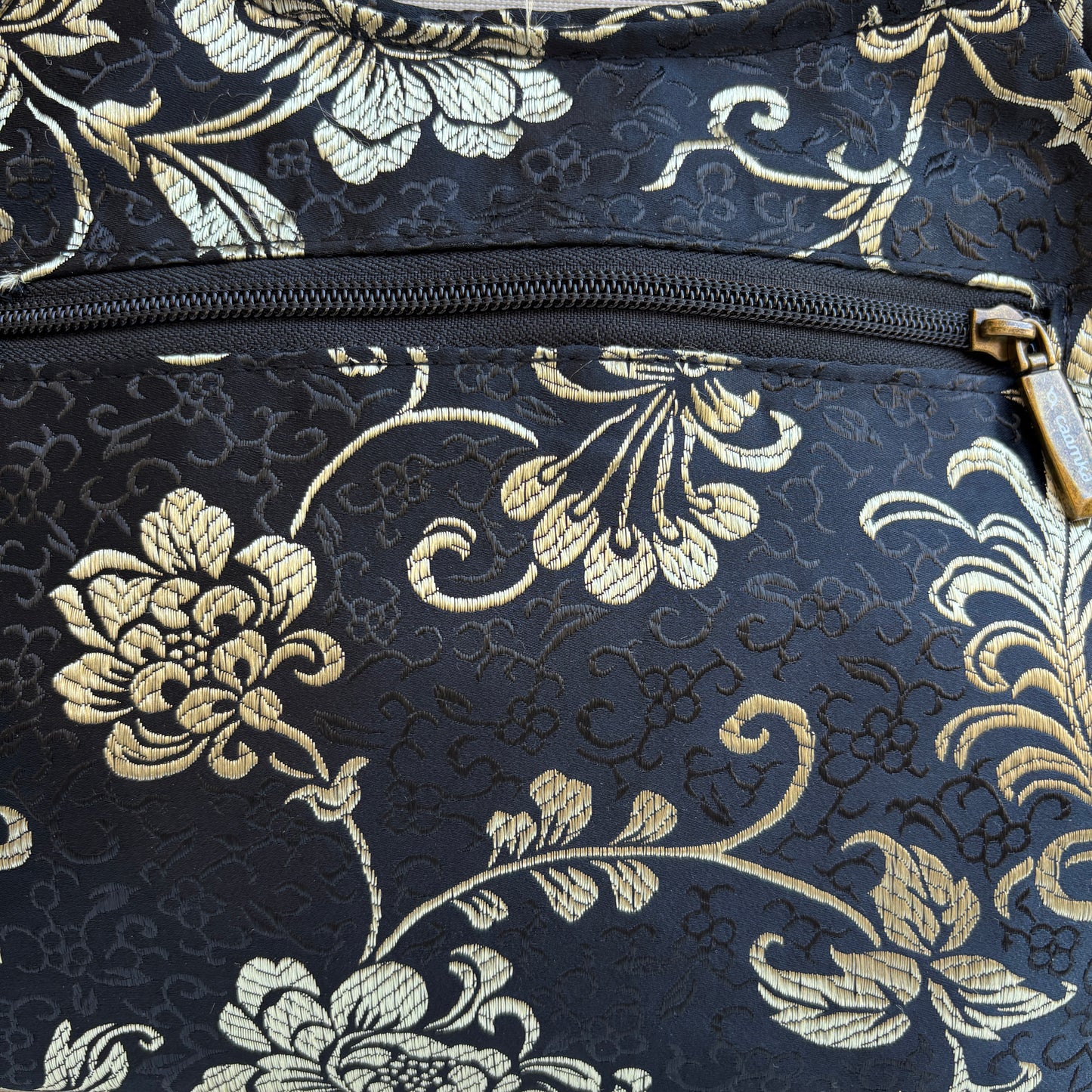 Riñonera "Elegant Luxury India Golden" + Bolsillo trasero · Pieza Única Núm. 19181