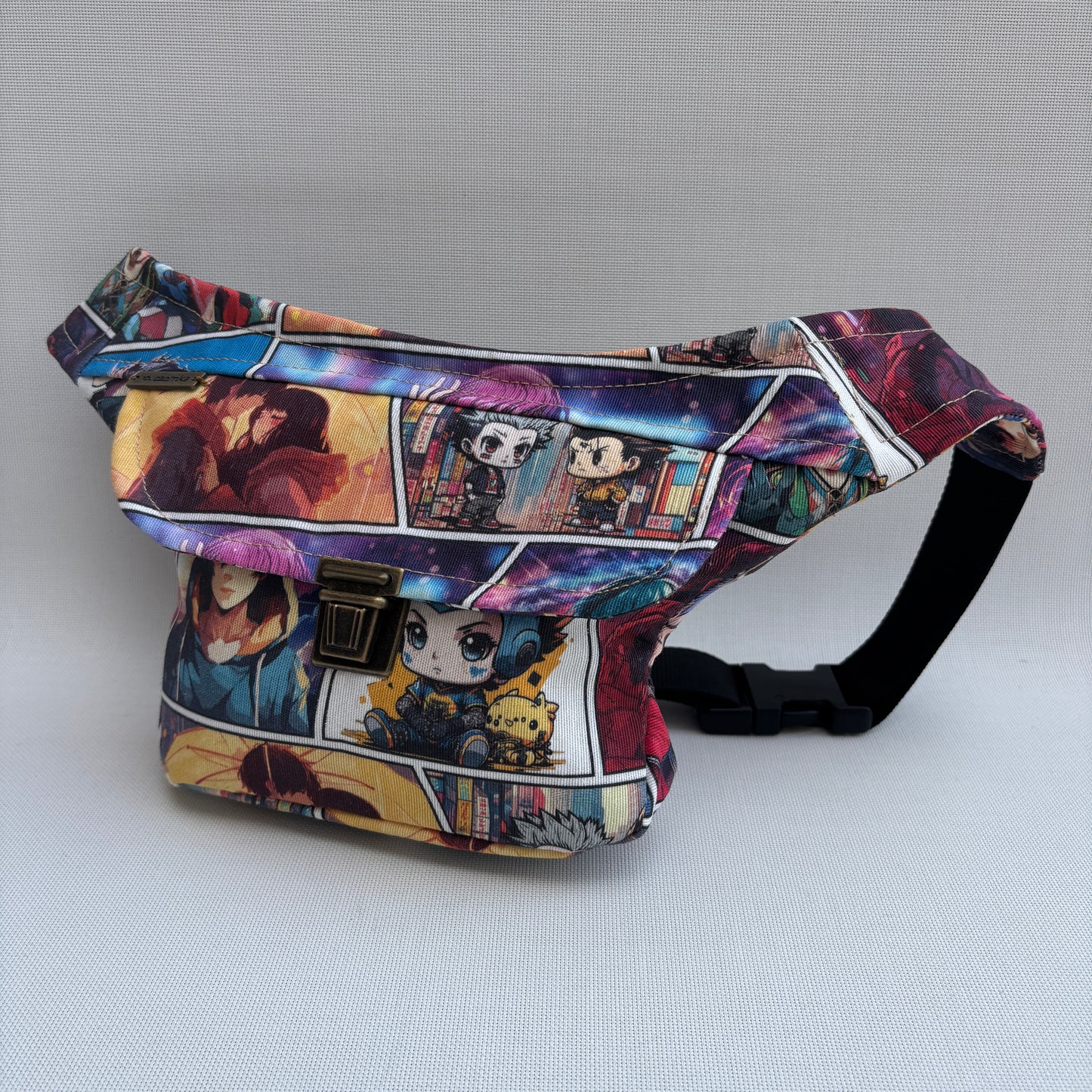 Riñonera Mini "Special Manga" + Bolsillo trasero extra · Pieza Única Núm. 17763