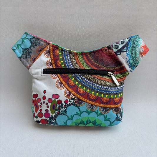 Riñonera "Special Summer Mandalas" + Bolsillo trasero · Impermeable · Pieza Única Núm. 17738
