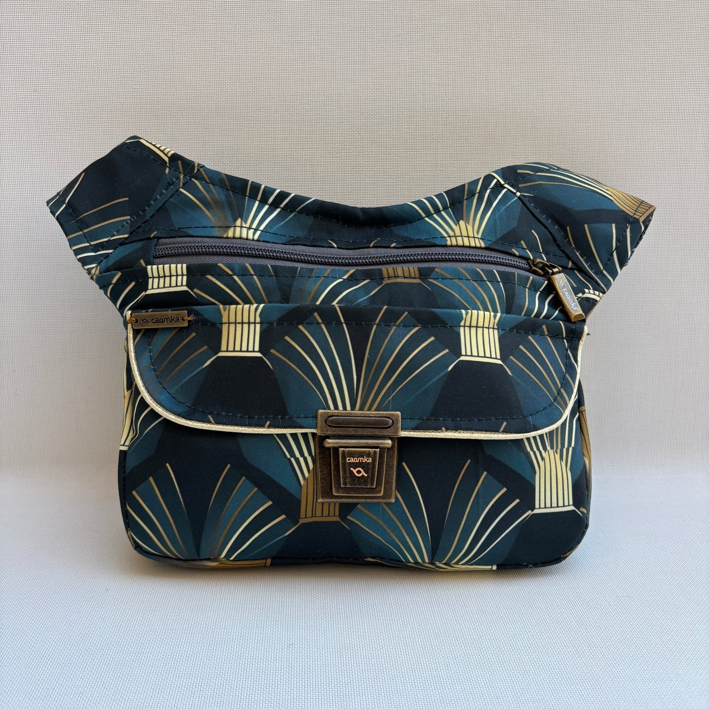 Riñonera "Elegant Luxury India" + Bolsillo trasero · Pieza Única Núm. 19269