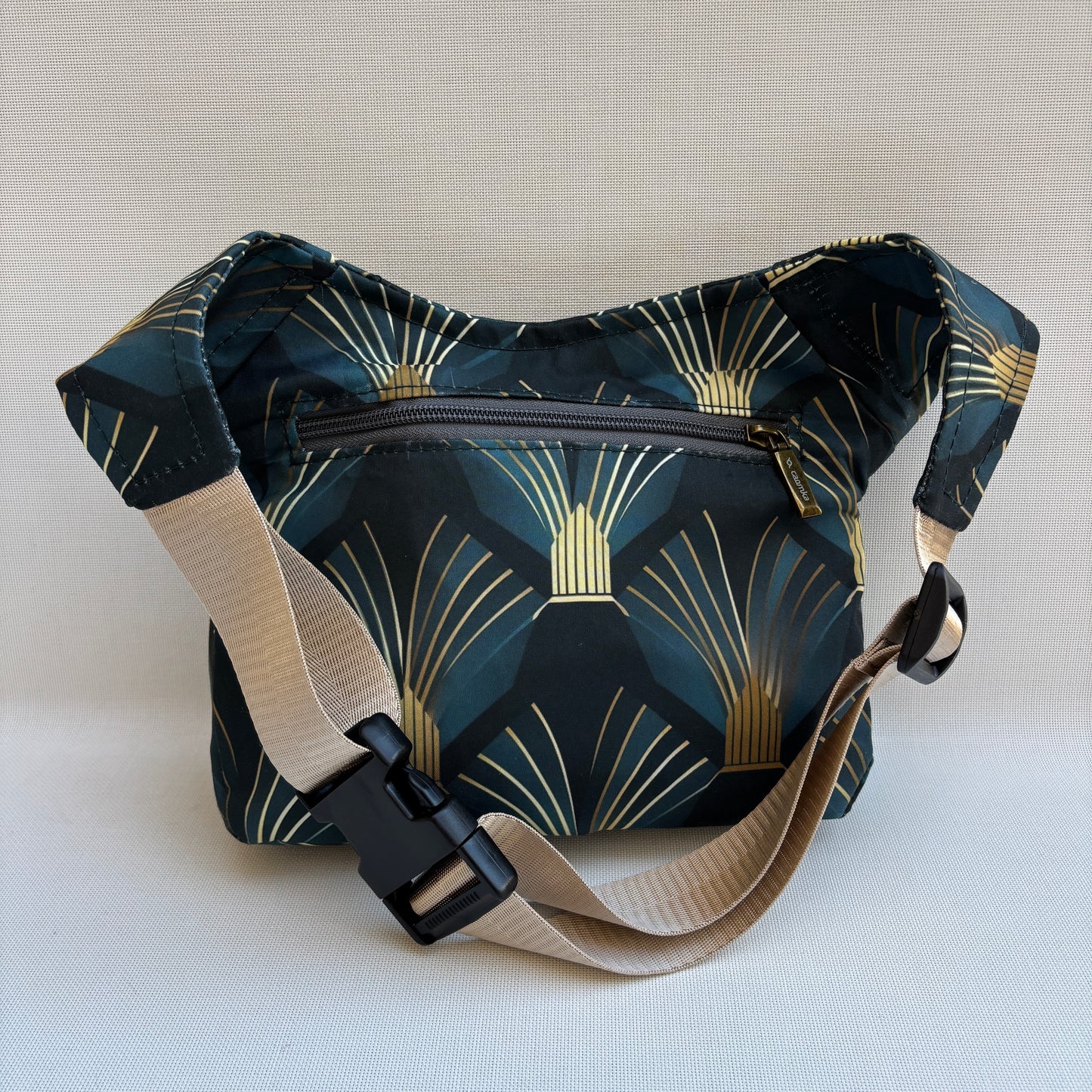 Riñonera "Elegant Luxury India" + Bolsillo trasero · Pieza Única Núm. 19269