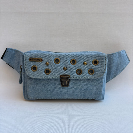 Riñonera Urban Premium · AZUL VAQUERO CLARO · Pieza Exclusiva Núm. 18059