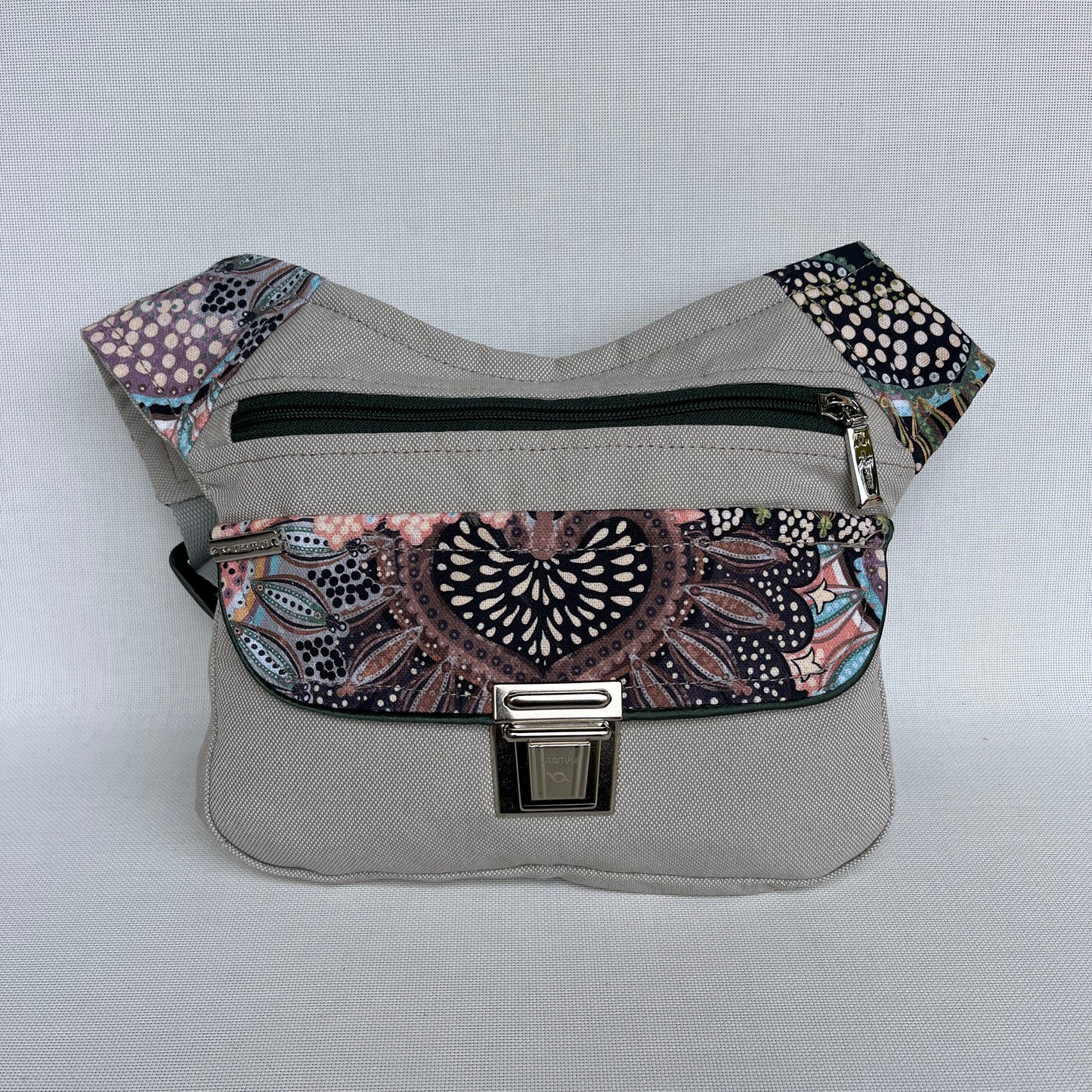 Special Elegant Gray &amp; Dots · Waterproof · Unique Piece No. 13131