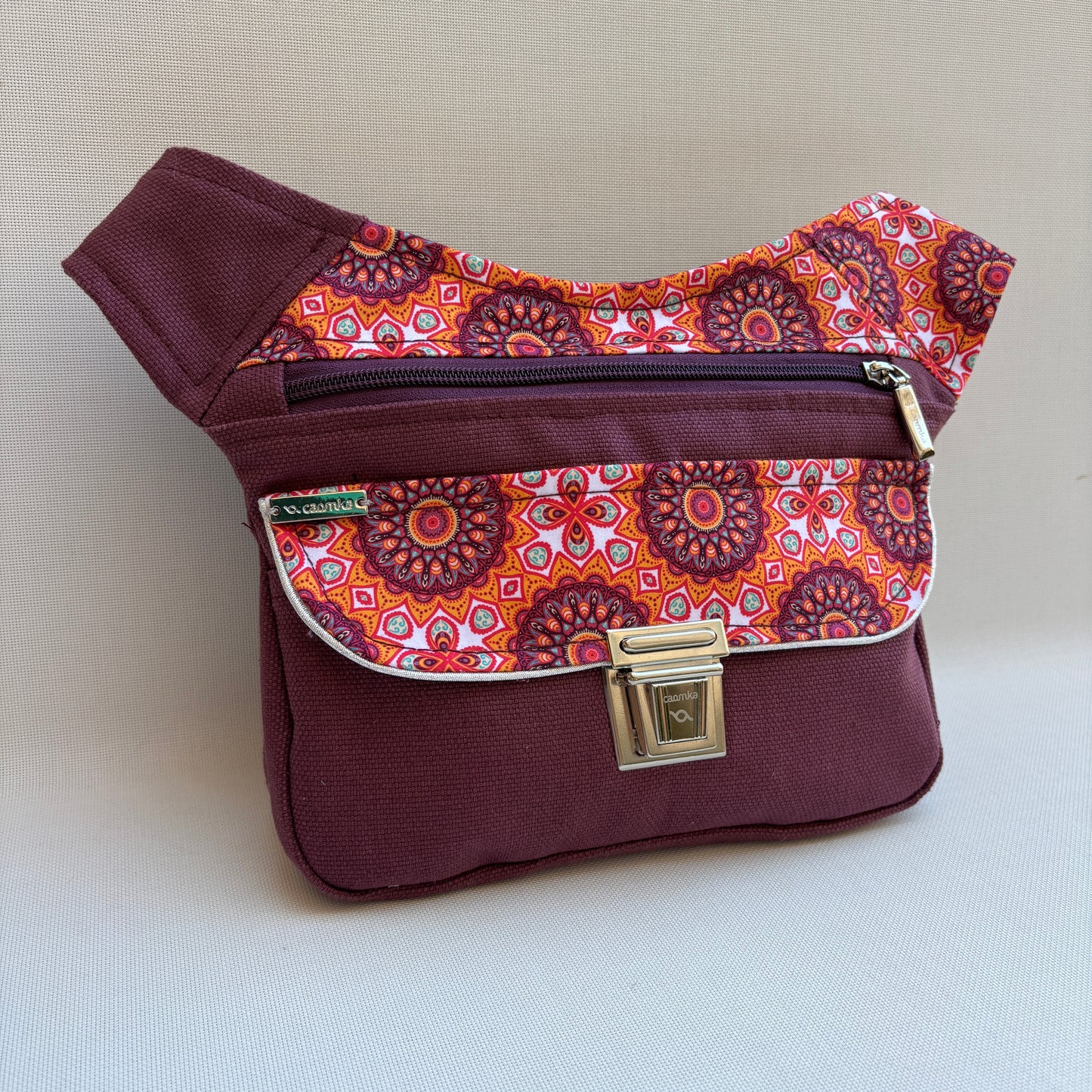 Riñonera "Special Mandalas Top" + Bolsillo trasero · Pieza Única Núm. 19263