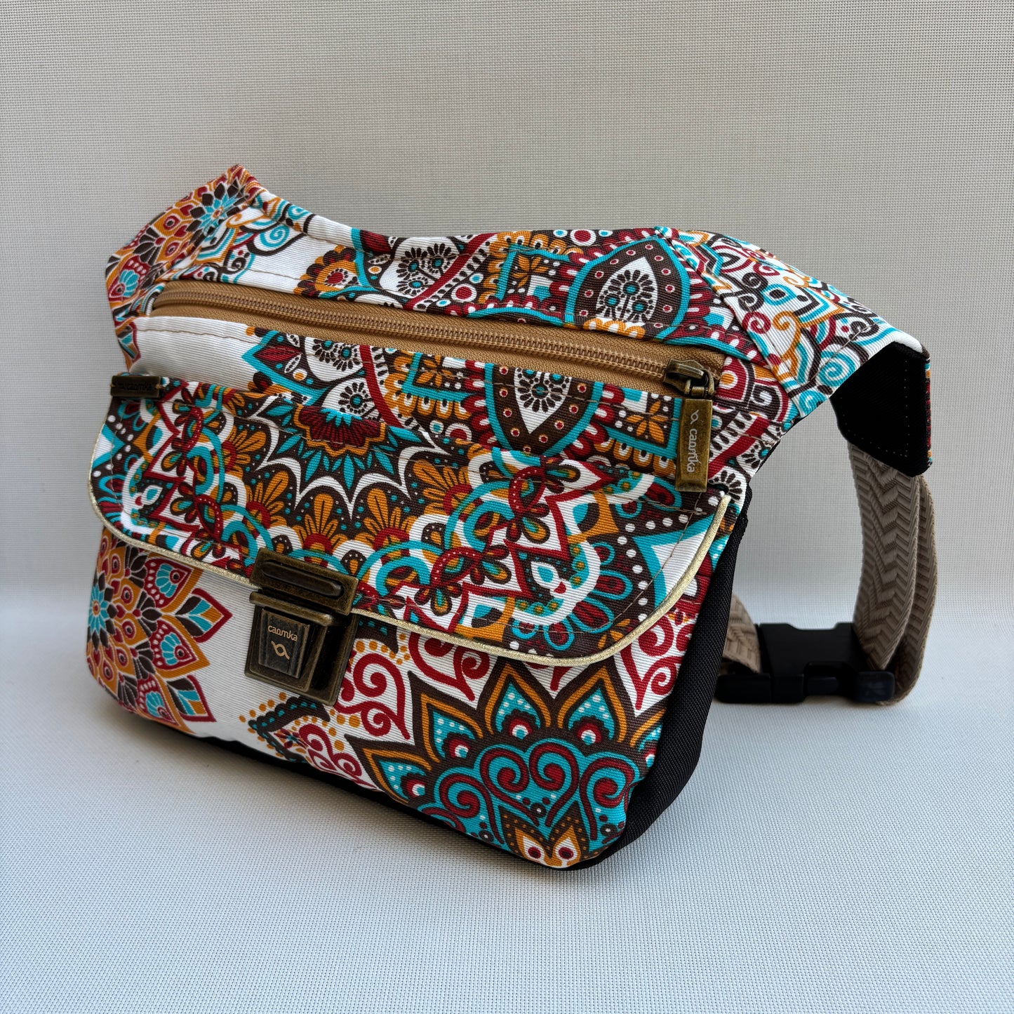 Riñonera "Special Mandalas Top" + Bolsillo trasero · Pieza Única Núm. 19268