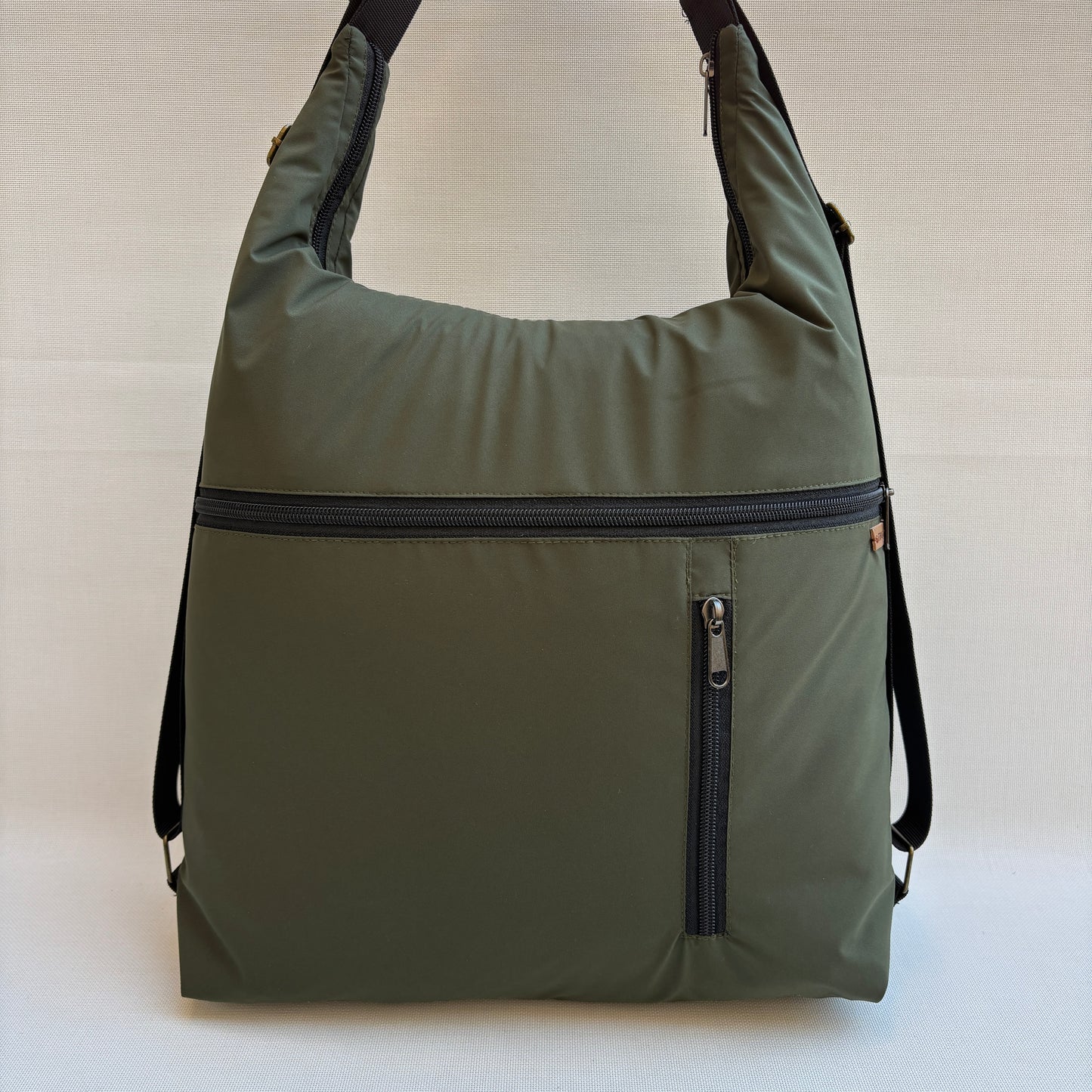 Mochila - Bolso - Tote Bag - Impermeable · Mutifunción · "Nepal" Color Kaki · Súper ligera · Pieza 18355