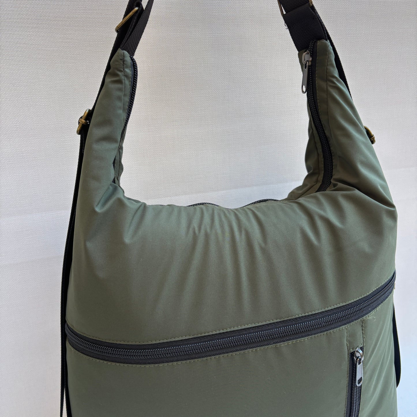 Mochila - Bolso - Tote Bag - Impermeable · Mutifunción · "Nepal" Color Kaki · Súper ligera · Pieza 18355