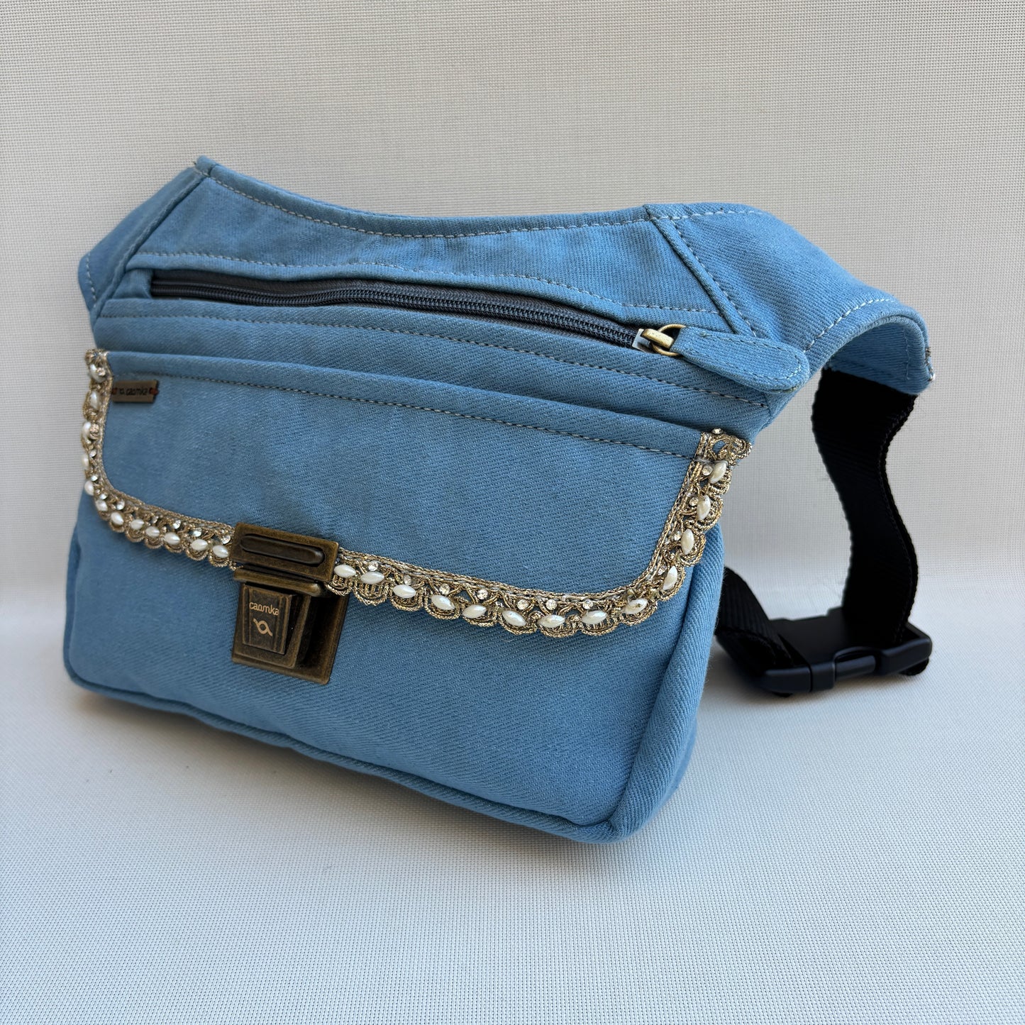 Riñonera "Special Jeans" + Bolsillo trasero · Pieza Única Núm. 19319