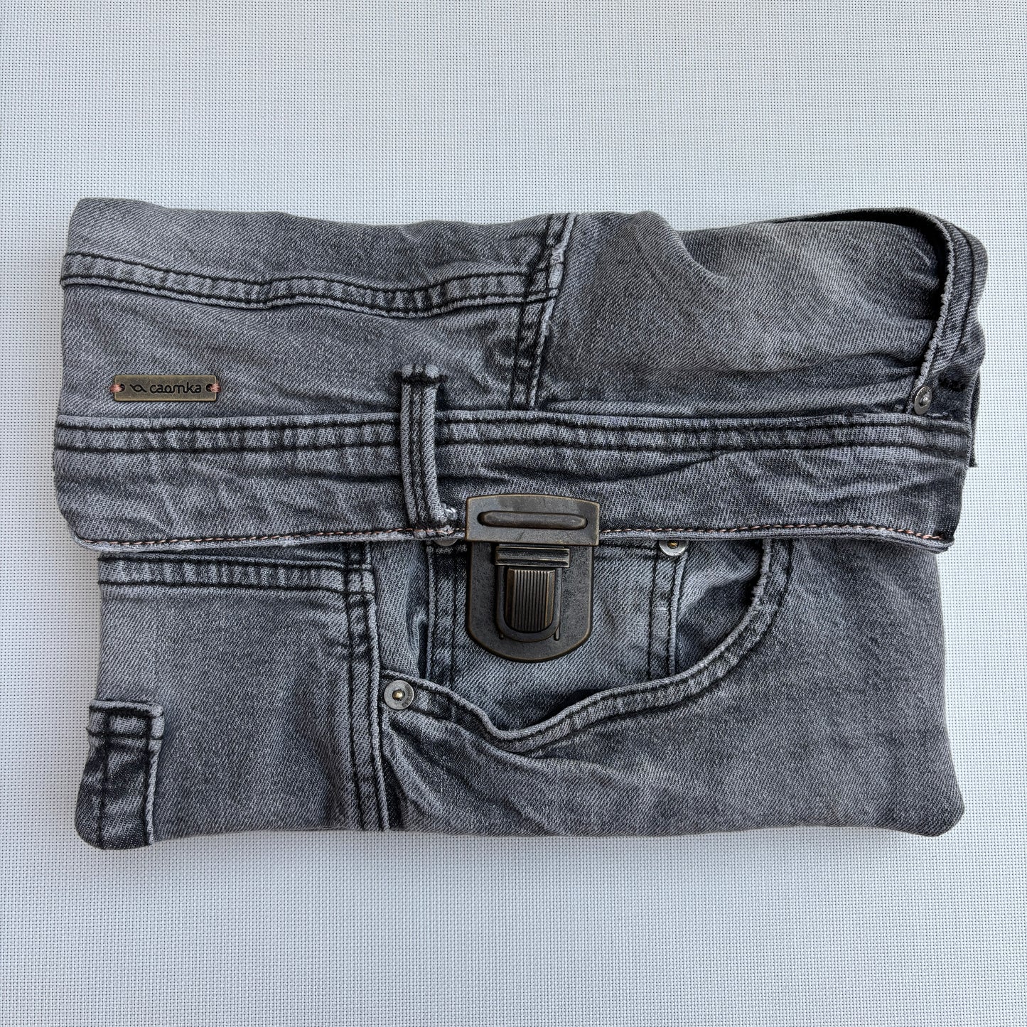 ♻️ Jeans Recycled ♻️ Einzelstück Nr. 11975