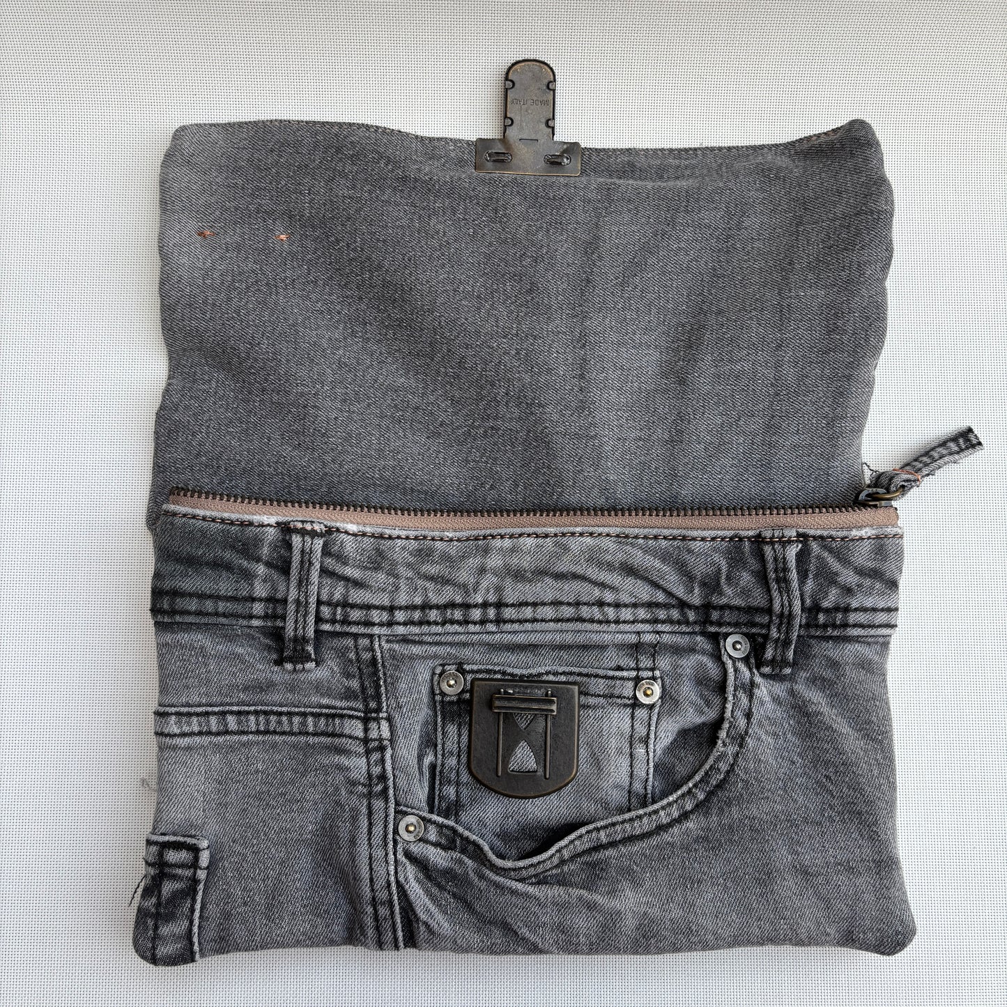 ♻️ Jeans Recycled ♻️ Einzelstück Nr. 11975