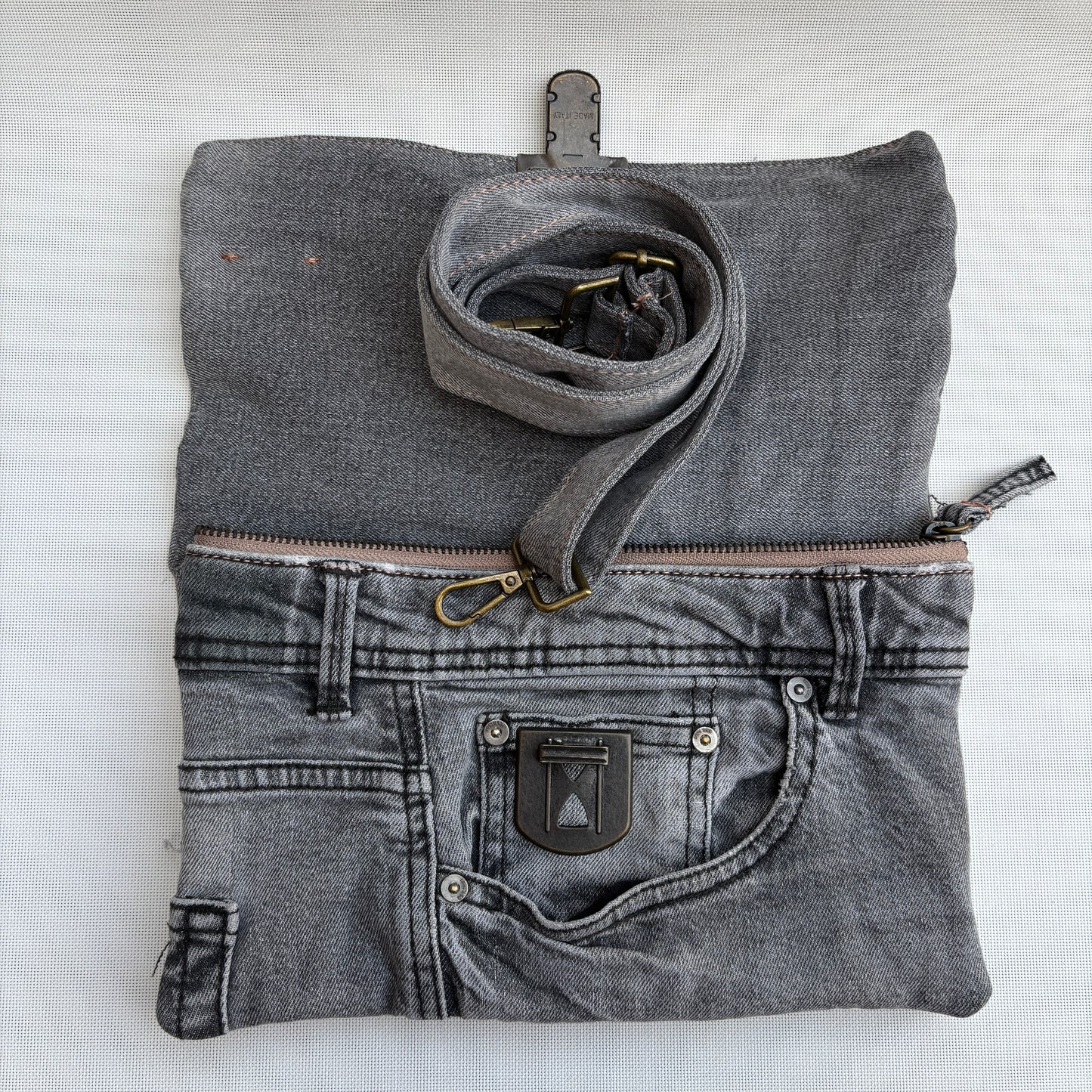 ♻️ Jeans Recycled ♻️ Einzelstück Nr. 11975