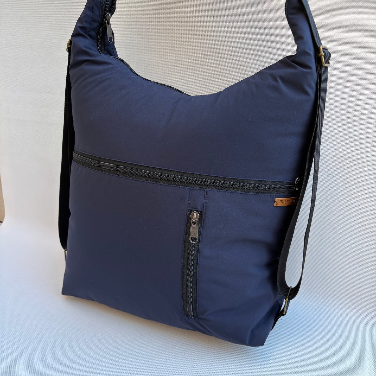 Mochila - Bolso - Tote Bag - Impermeable · Mutifunción · "Nepal" Color Azul Marino · Súper ligera · Pieza 18356
