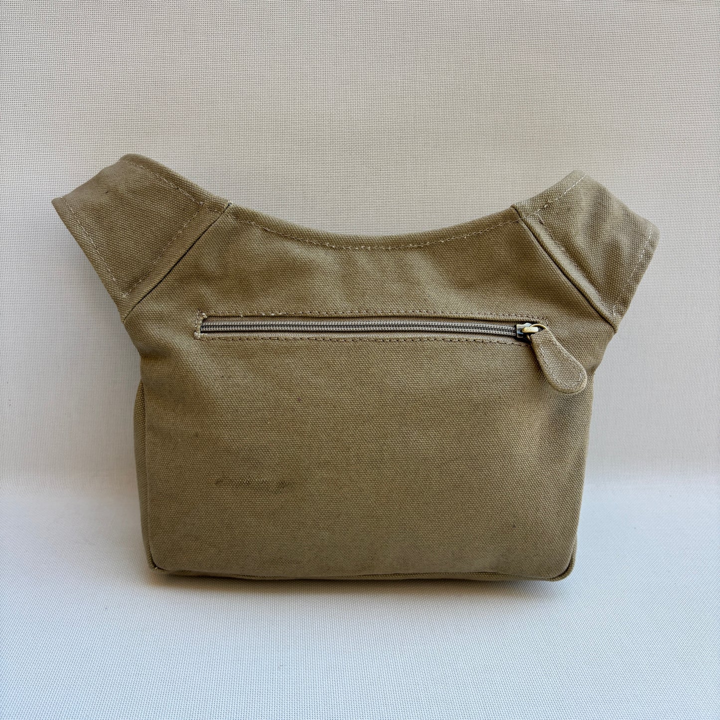 Riñonera "Special Beige & India" + Bolsillo trasero · Pieza Única Núm. 19316