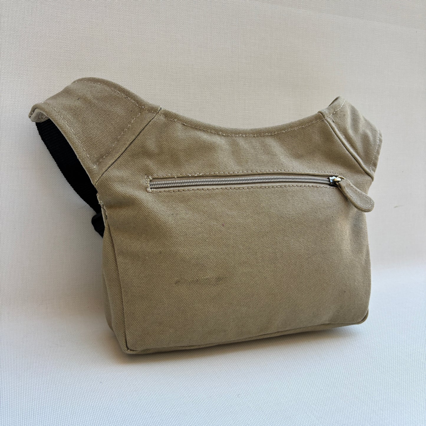 Riñonera "Special Beige & India" + Bolsillo trasero · Pieza Única Núm. 19316