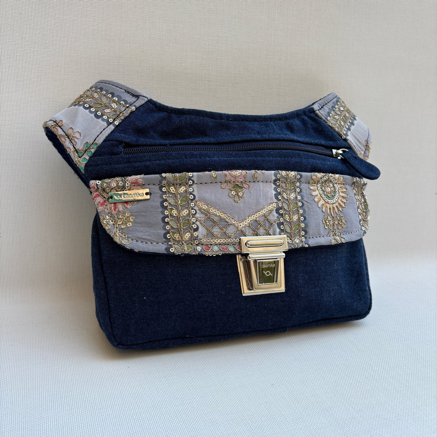 Riñonera "Special Jeans & India" + Bolsillo trasero · Pieza Única Núm. 19315