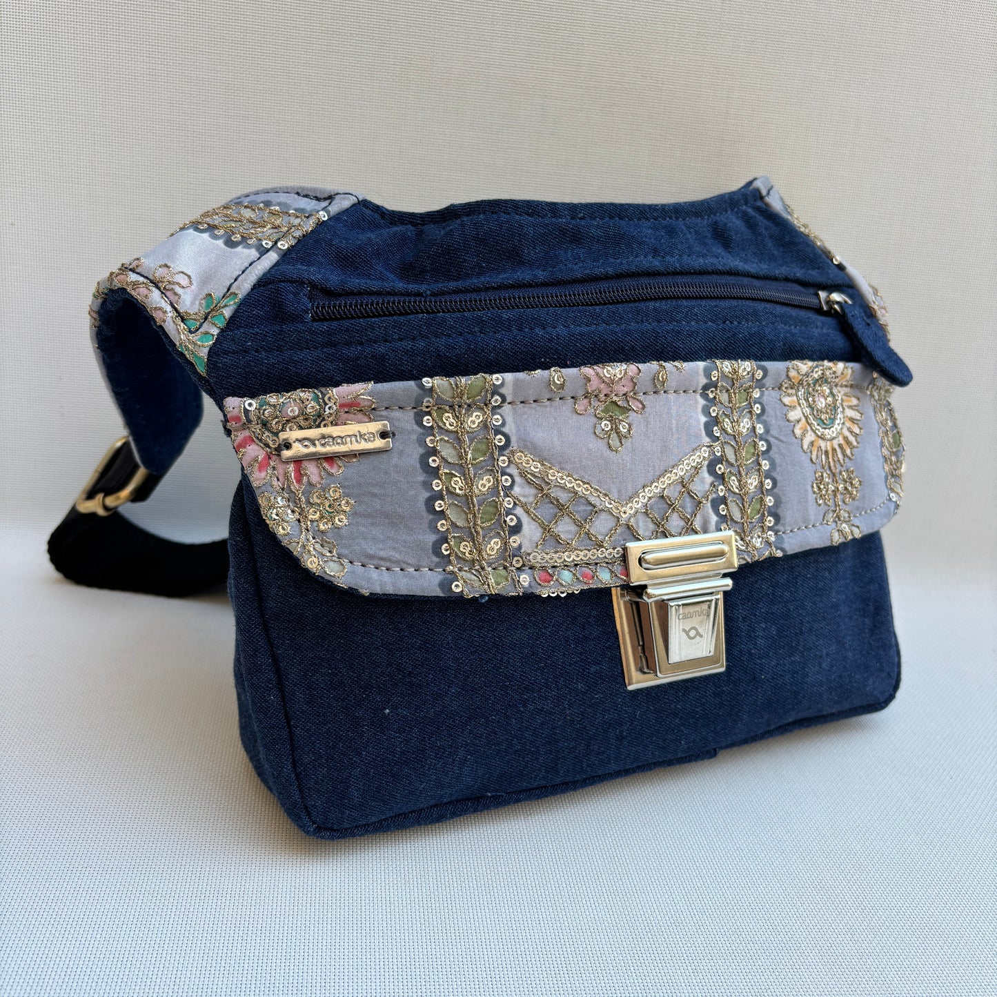 Riñonera "Special Jeans & India" + Bolsillo trasero · Pieza Única Núm. 19315
