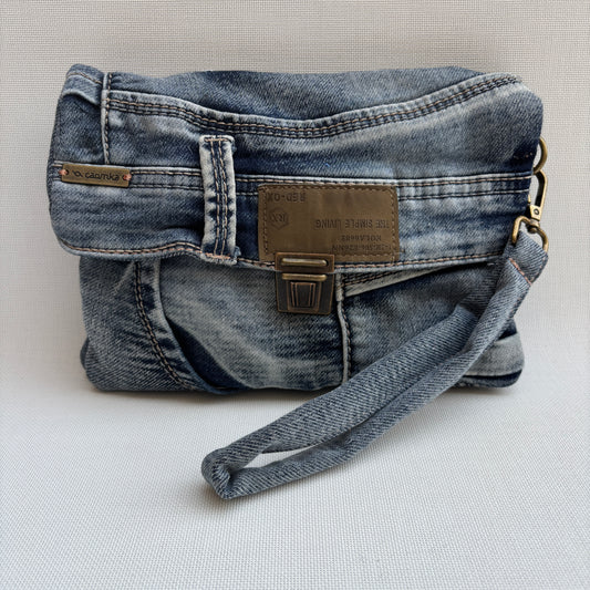 Riñonera NANO multifunción ♻️ Jeans Recycled ♻️ · Pieza Única Núm. 17695