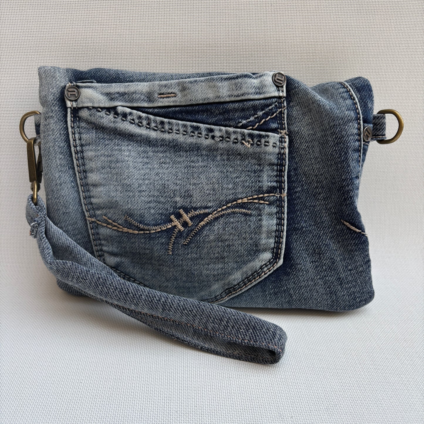 Riñonera NANO multifunción ♻️ Jeans Recycled ♻️ · Pieza Única Núm. 17695