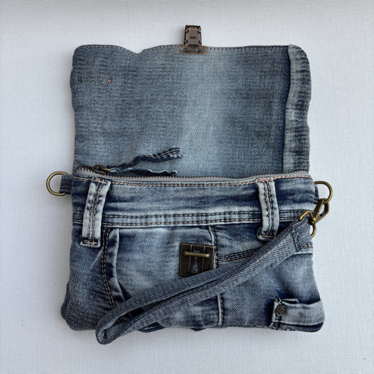 Riñonera NANO multifunción ♻️ Jeans Recycled ♻️ · Pieza Única Núm. 17695