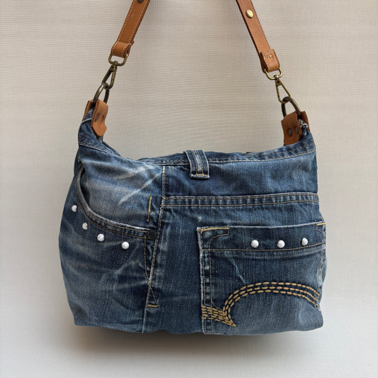 ♻️ Jeans Recycled ♻️ Unique Piece No. 11975