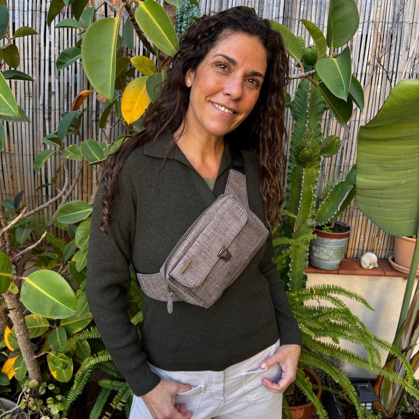 Riñonera Urban · MARRÓN · Pieza Exclusiva Núm. 18003