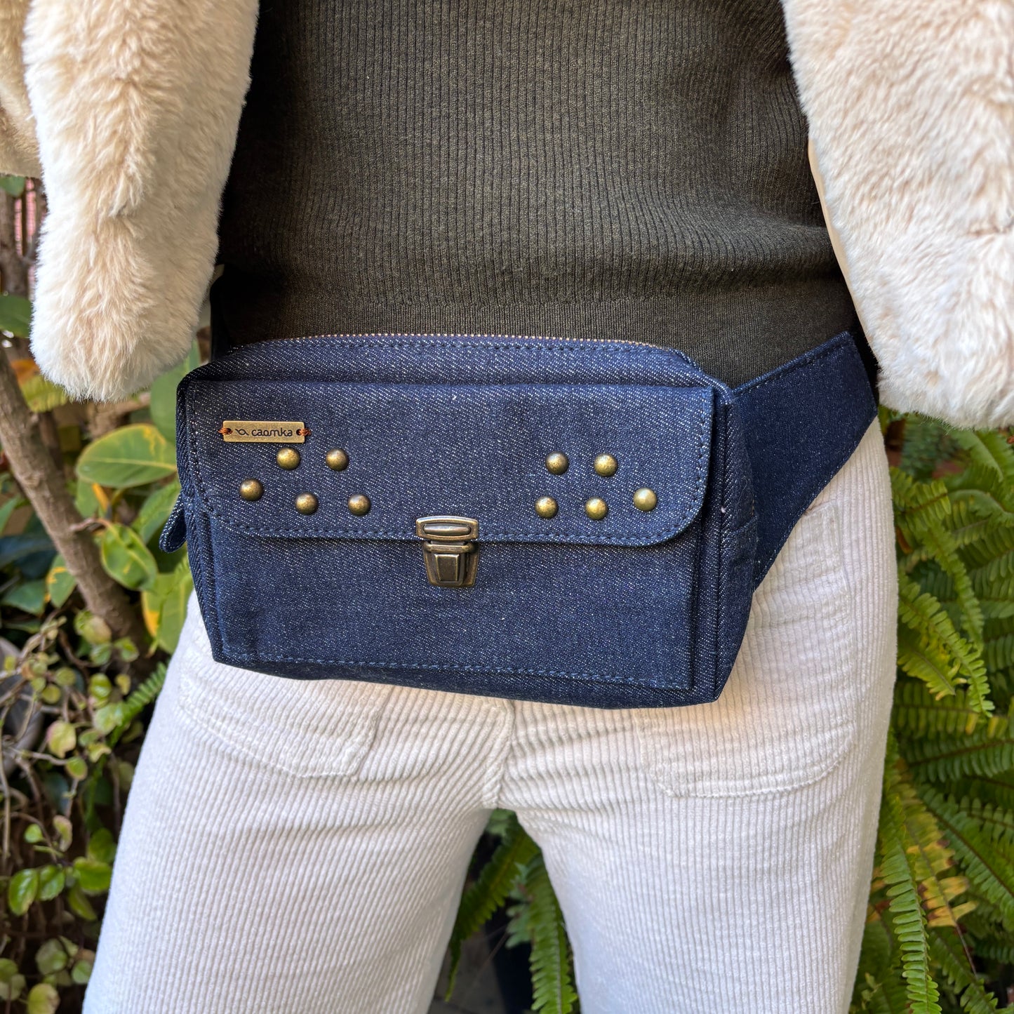 Riñonera Urban Premium · AZUL VAQUERO DENIM · Pieza Exclusiva Núm. 18060