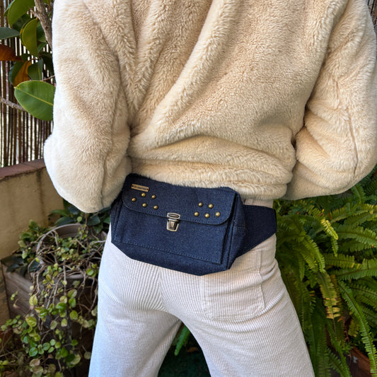 Riñonera Urban Premium · AZUL VAQUERO DENIM · Pieza Exclusiva Núm. 18060