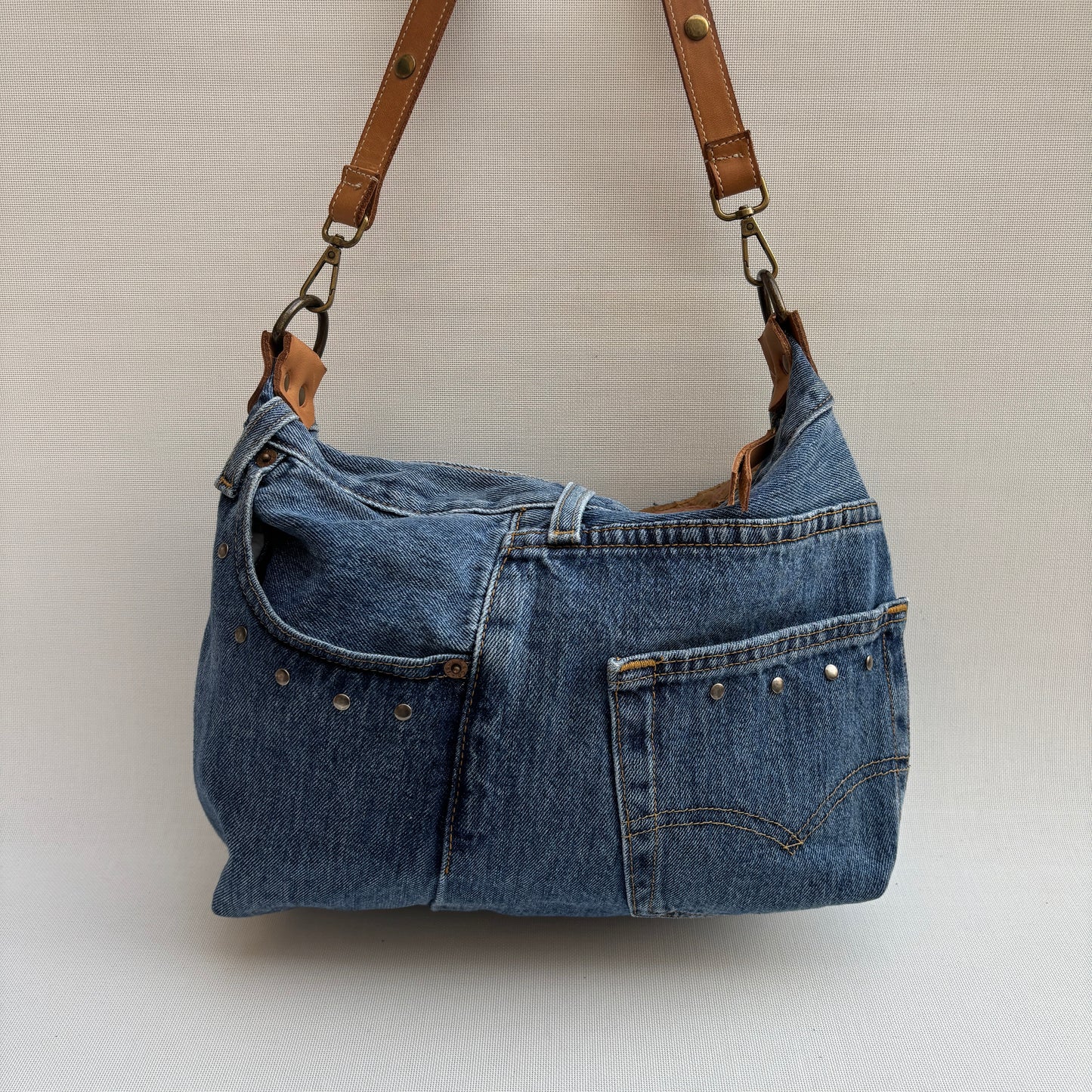 ♻️ Jeans Recycled ♻️ Einzelstück Nr. 11975