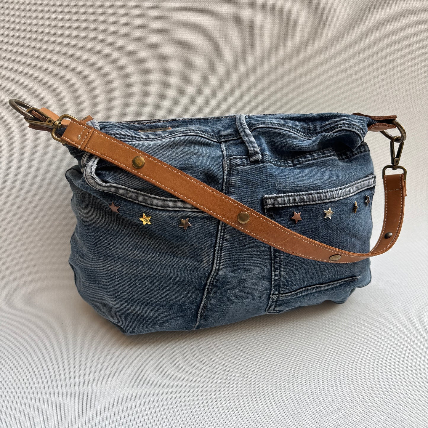 ♻️ Jeans Recycled ♻️ Einzelstück Nr. 11975