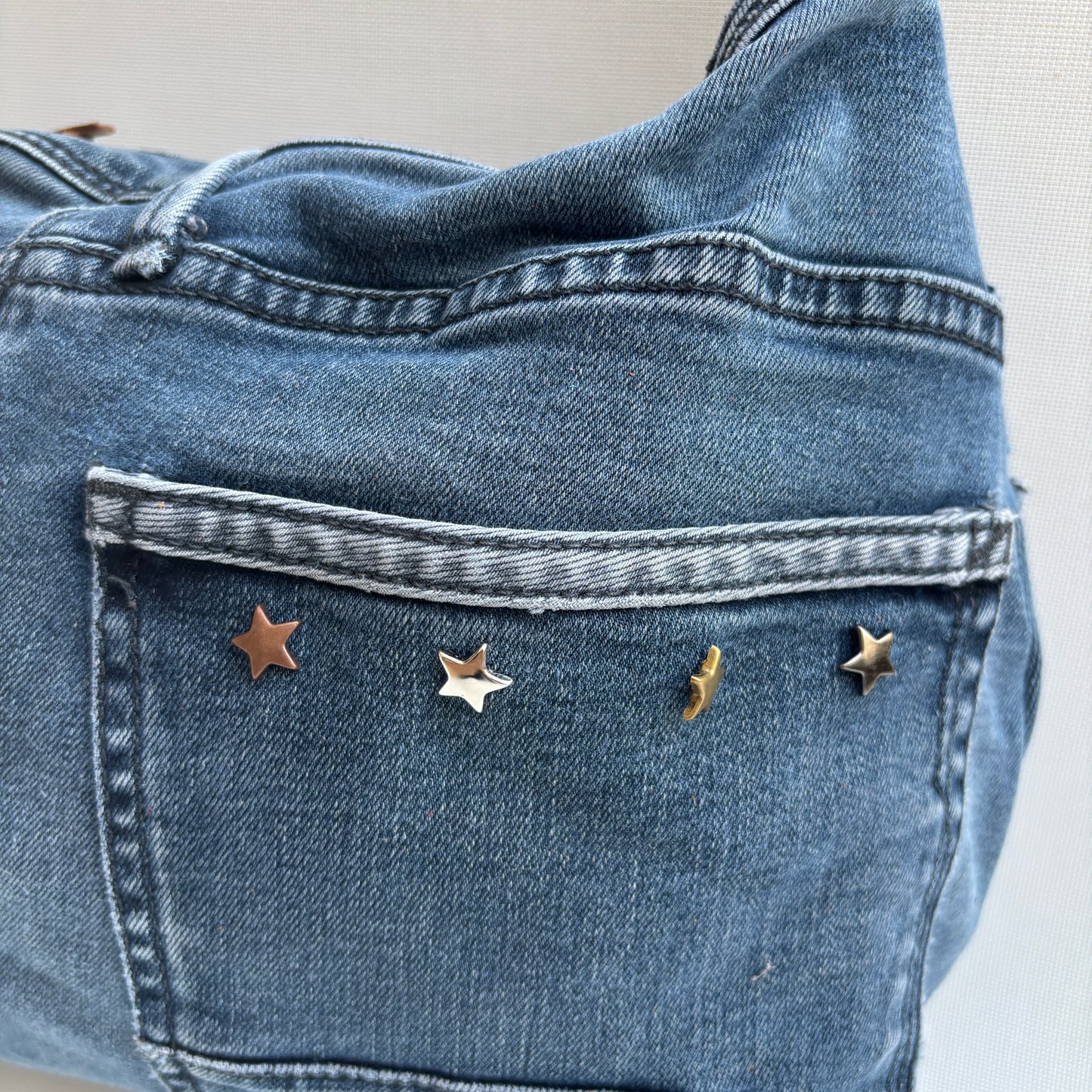 ♻️ Jeans Recycled ♻️ Einzelstück Nr. 11975