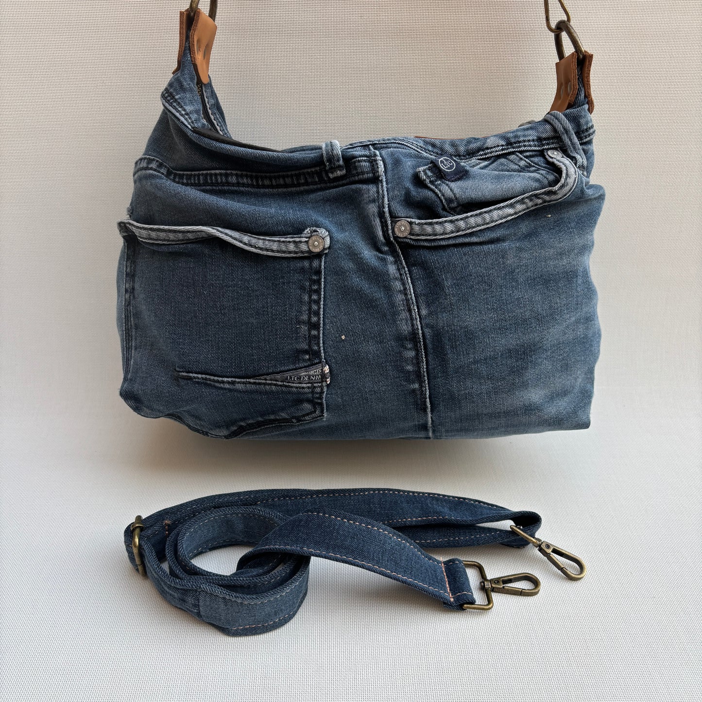 ♻️ Jeans Recycled ♻️ Einzelstück Nr. 11975