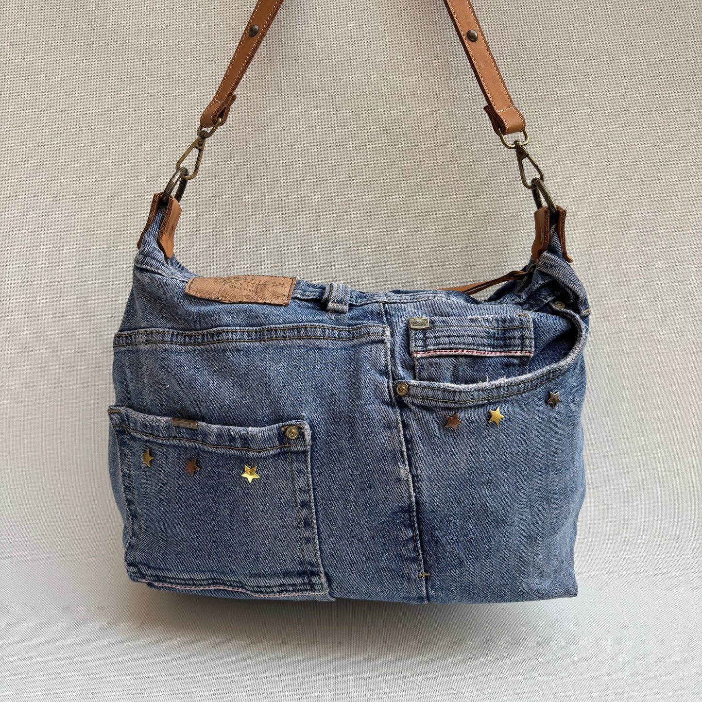 ♻️ Jeans Recycled ♻️ Einzelstück Nr. 11975