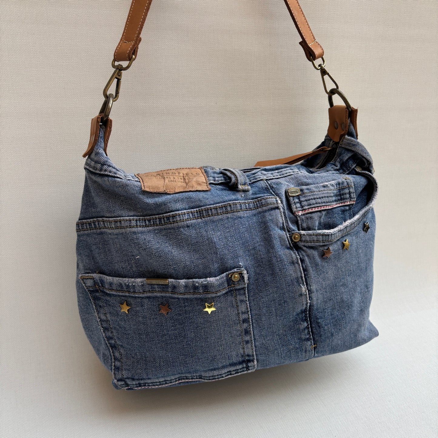 ♻️ Jeans Recycled ♻️ Einzelstück Nr. 11975