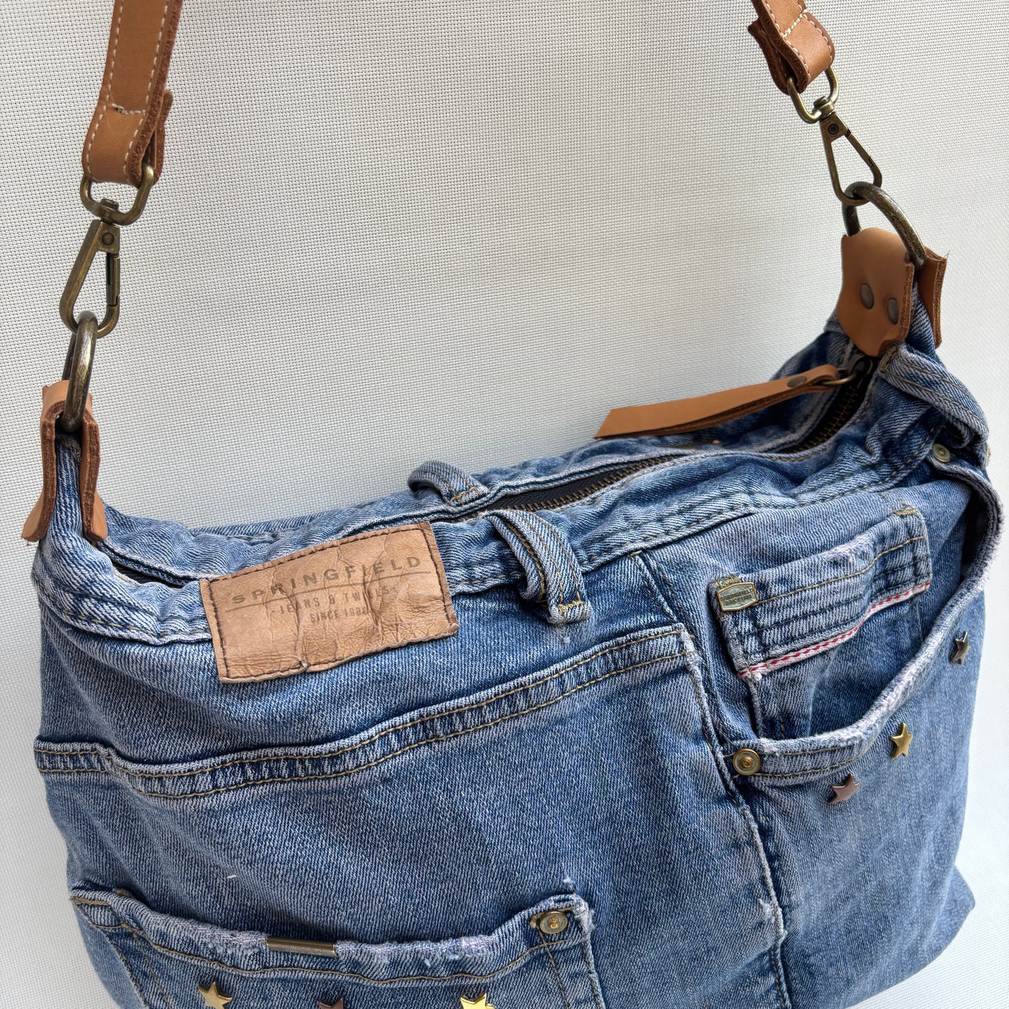 ♻️ Jeans Recycled ♻️ Einzelstück Nr. 11975