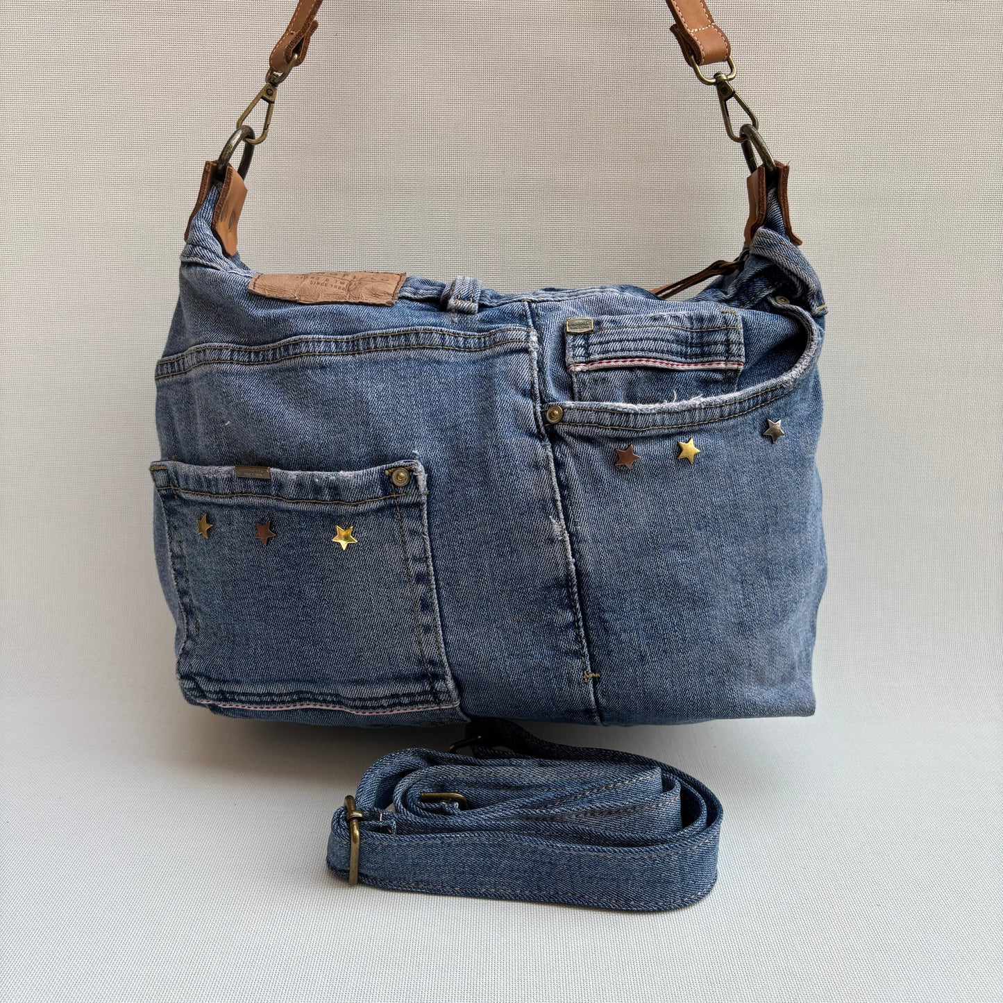 ♻️ Jeans Recycled ♻️ Einzelstück Nr. 11975