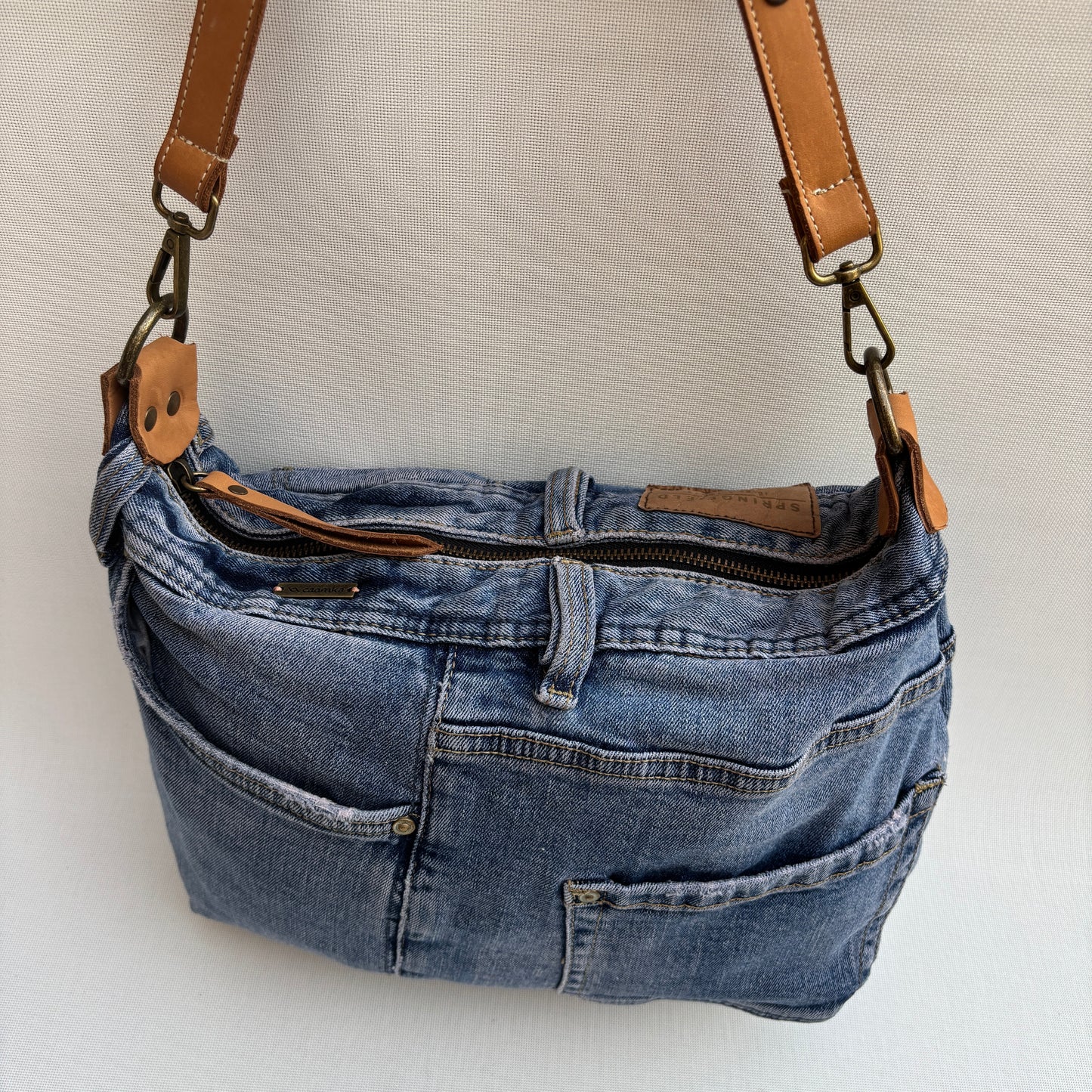♻️ Jeans Recycled ♻️ Einzelstück Nr. 11975