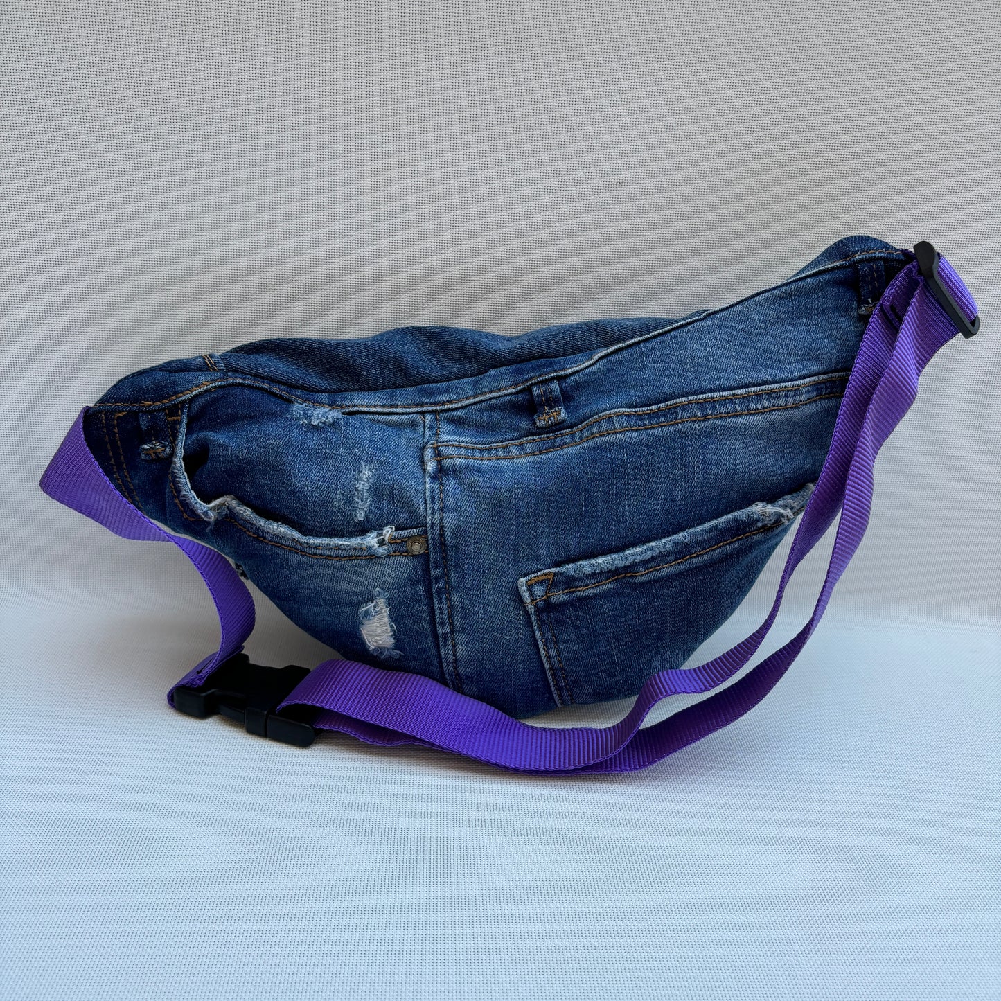 Retro Chic ♻️ Jeans Recycled ♻️ · Edición Limitada · Pieza Única Núm. 16601