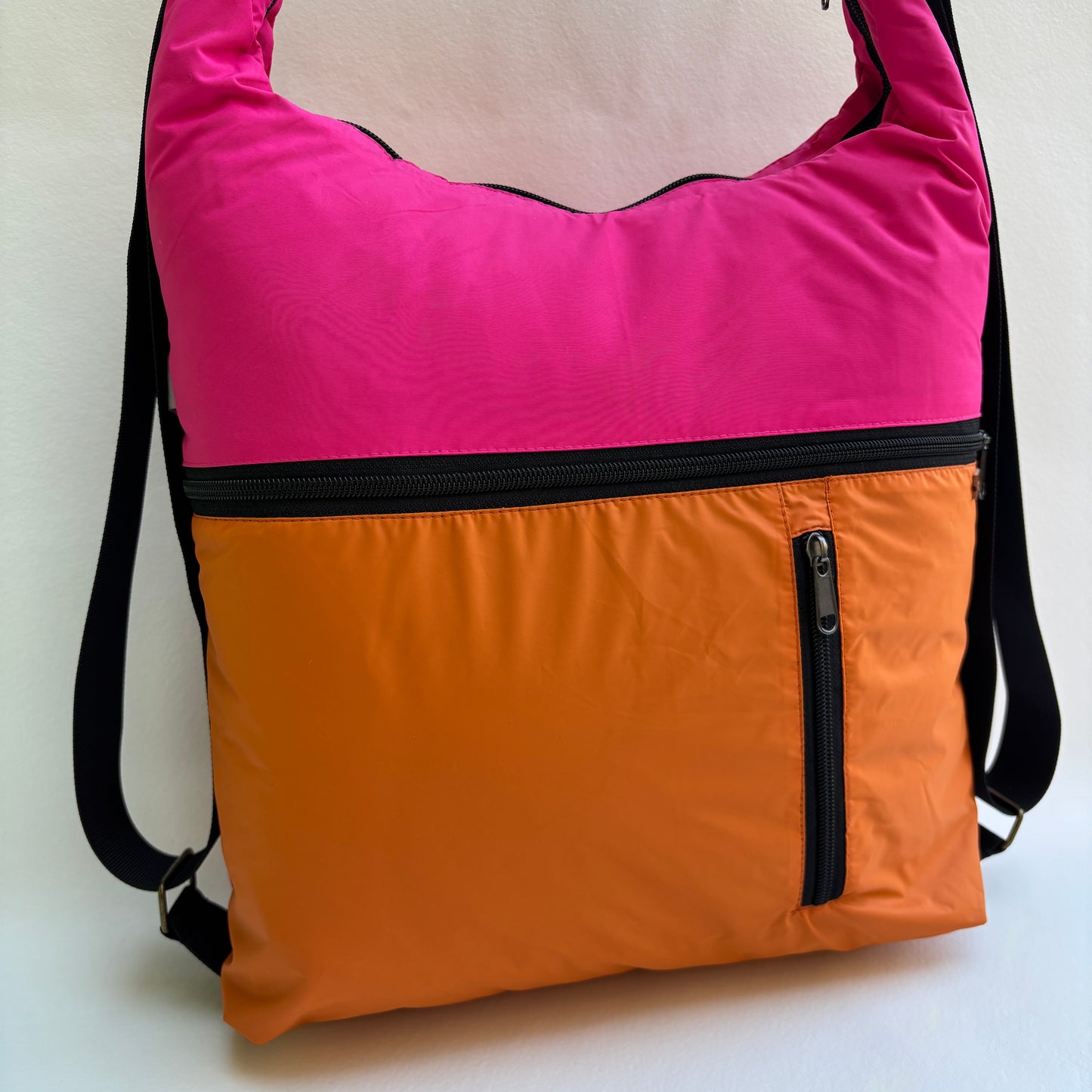 Mochila - Bolso - Tote Bag - Impermeable · Mutifunción · "Nepal" BiColor · Súper ligera · Pieza 19233