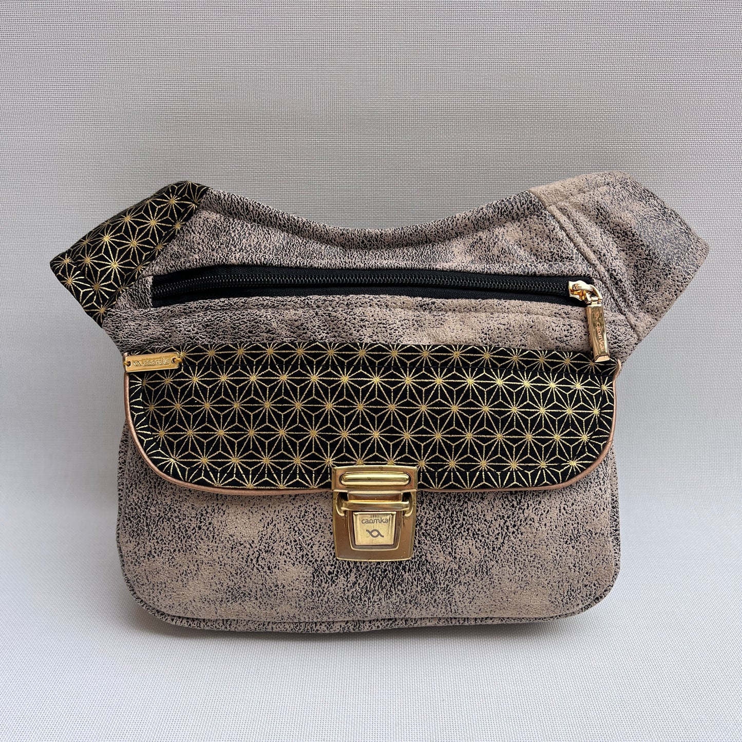 Special Golden Geometric Top + Bolsillo trasero · Pieza Única Núm. 15290
