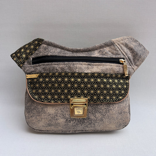 Special Golden Geometric Top + Bolsillo trasero · Pieza Única Núm. 15290