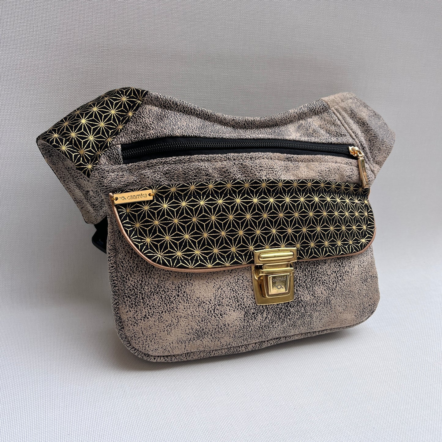 Special Golden Geometric Top + Bolsillo trasero · Pieza Única Núm. 15290