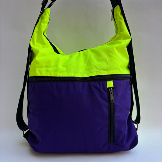 Mochila - Bolso - Tote Bag - Impermeable · Mutifunción · "Nepal" BiColor · Súper ligera · Pieza 19234
