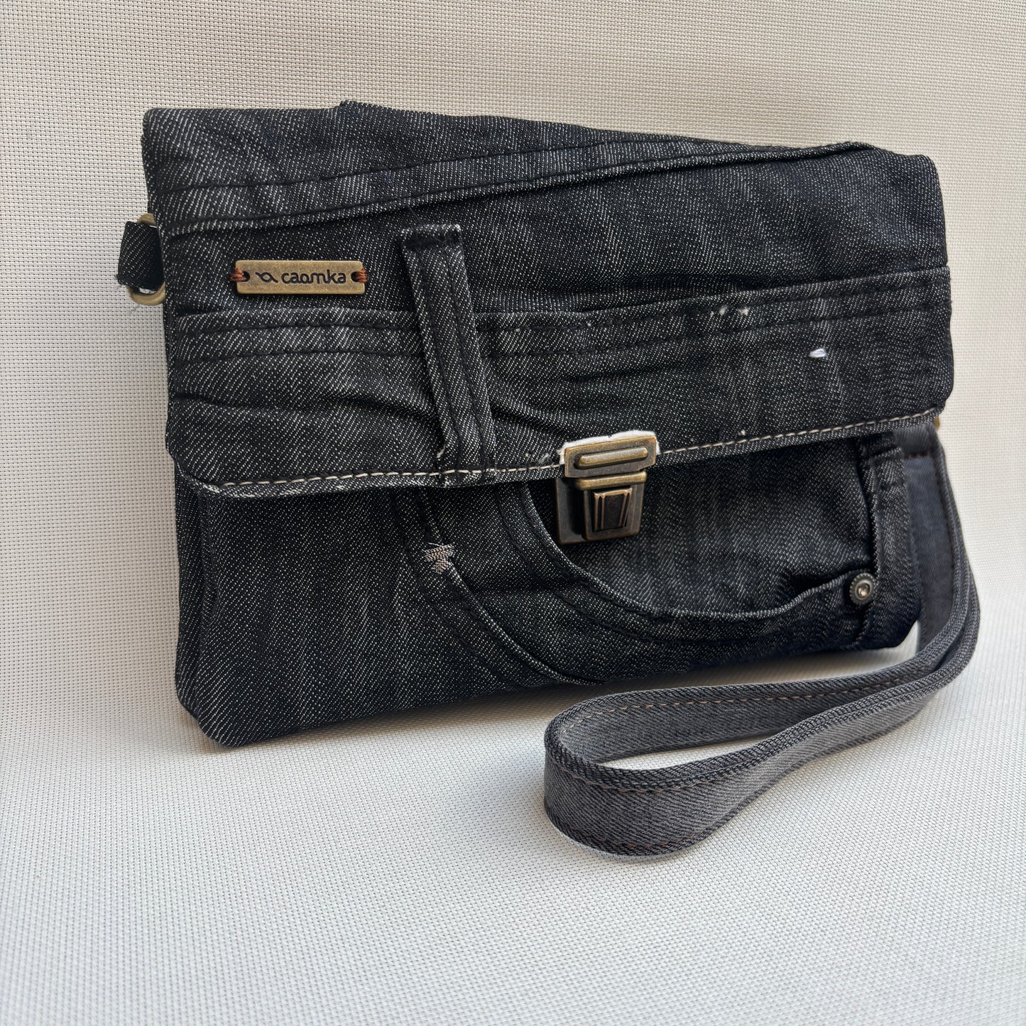 Riñonera NANO multifunción ♻️ Jeans Recycled ♻️ · Pieza Única Núm. 17818