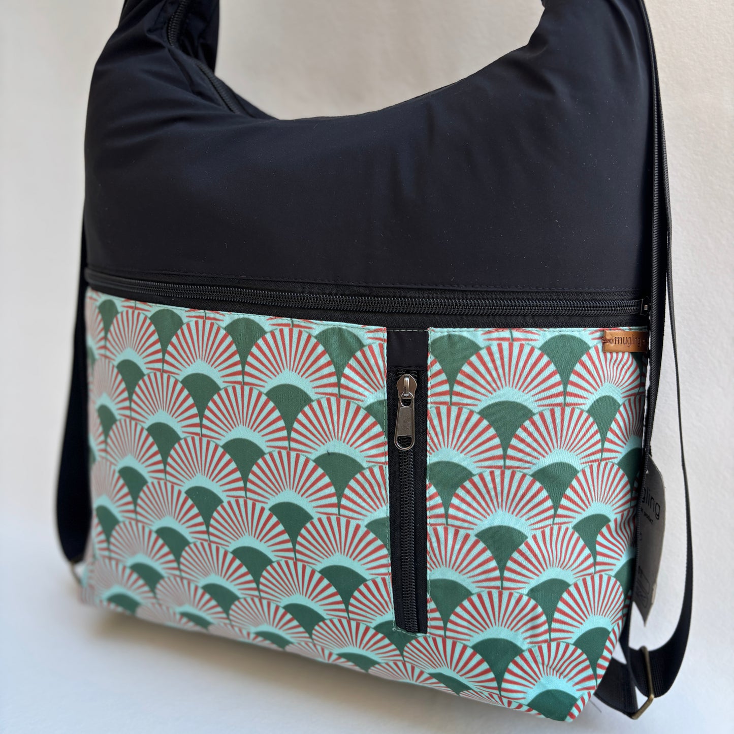 Mochila - Bolso - Tote Bag Impermeable · Multifunción · "Nepal" Japanese Mint · Súper ligera · Pieza Núm. 19303 (Copia)