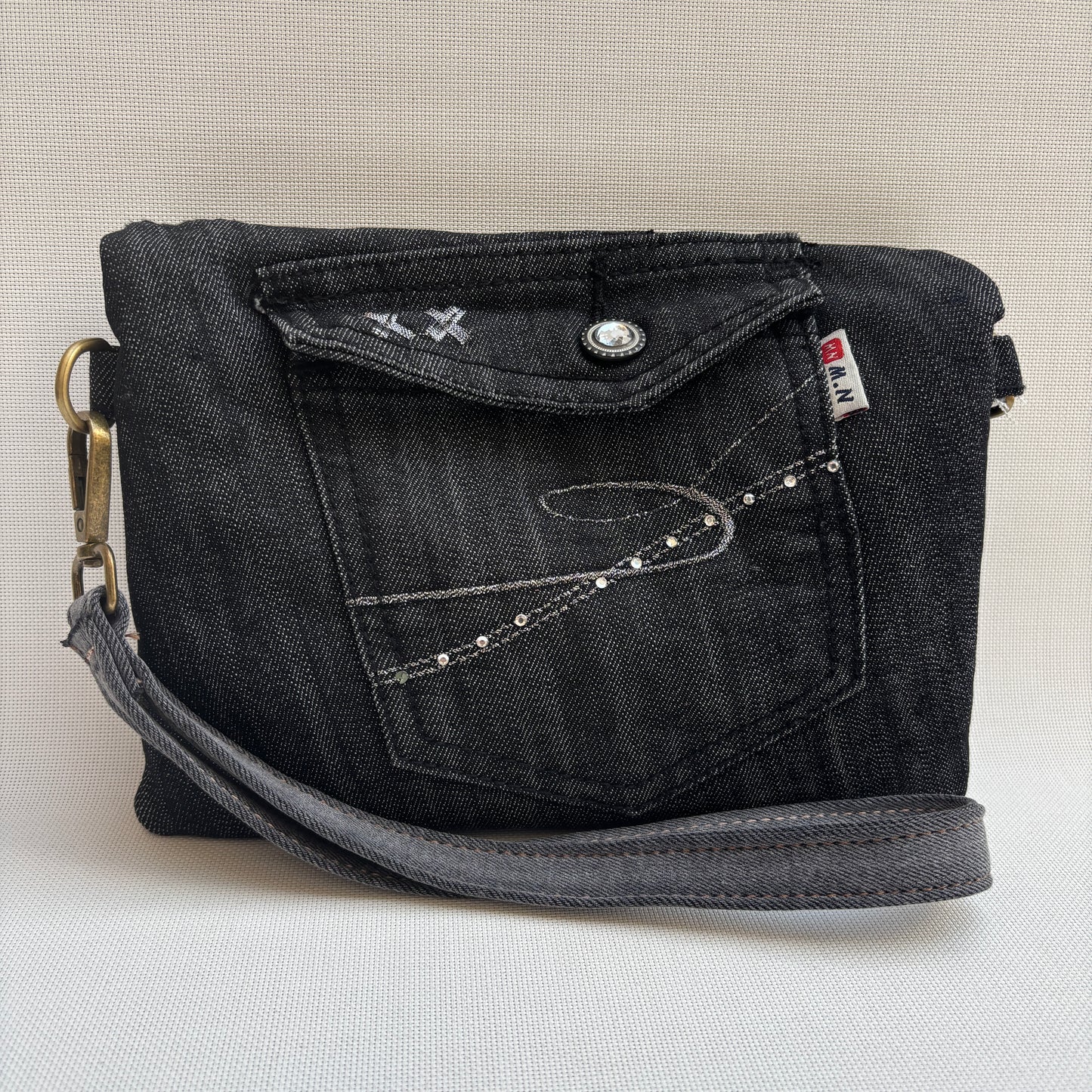 Riñonera NANO multifunción ♻️ Jeans Recycled ♻️ · Pieza Única Núm. 17818