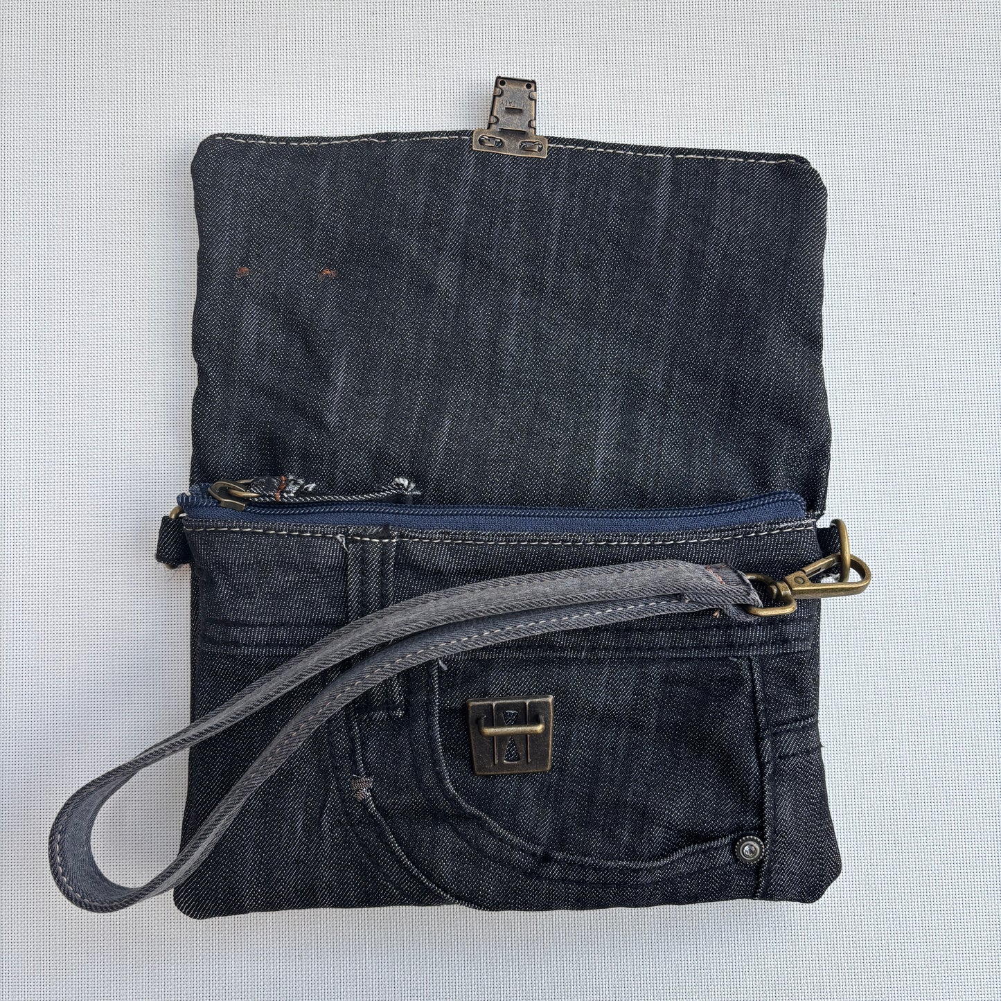 Riñonera NANO multifunción ♻️ Jeans Recycled ♻️ · Pieza Única Núm. 17818