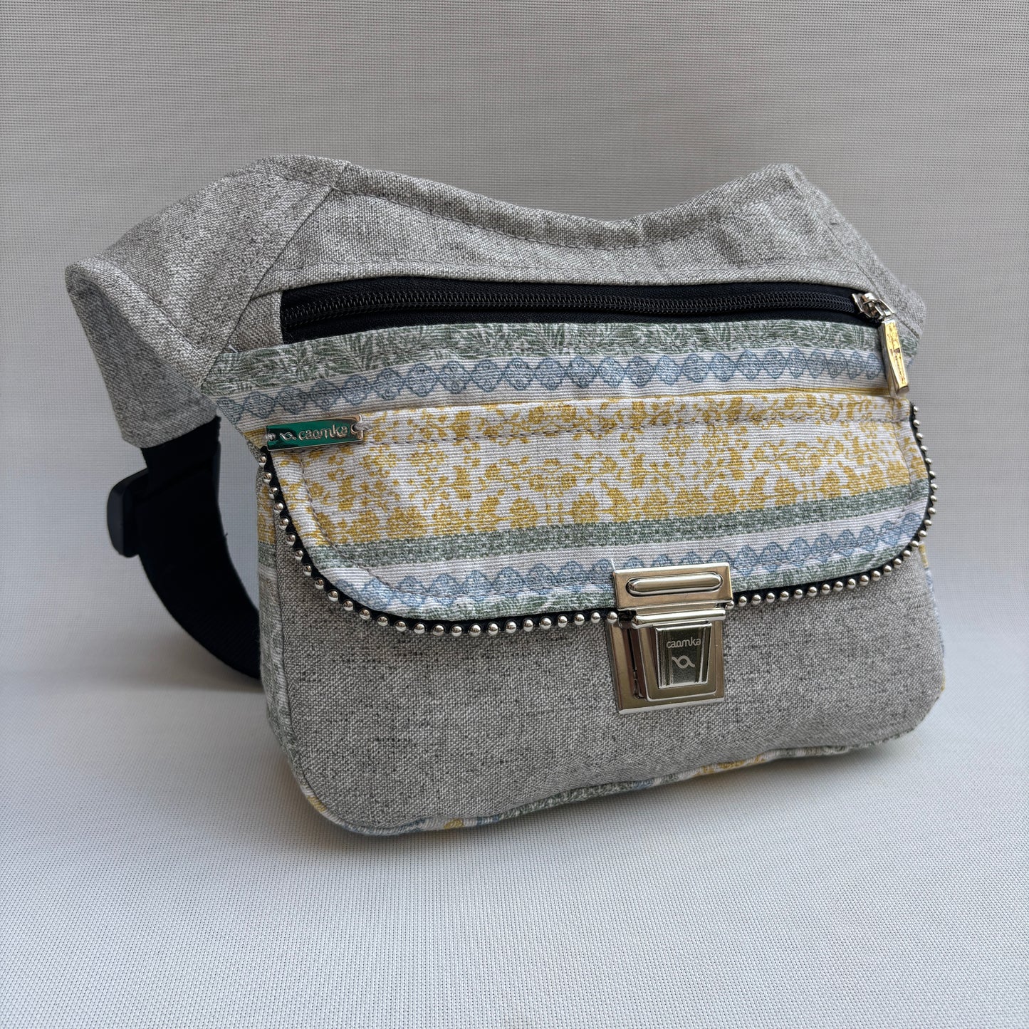 Riñonera "Elegant Sweet" + Bolsillo trasero · Pieza Única Núm. 17830